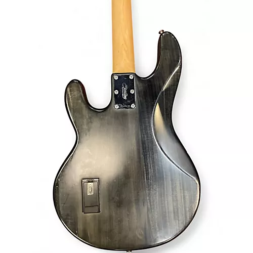 Used Sterling by Music Man Sub 4 Black Electric Bass Guitar Black - musicians--Friend