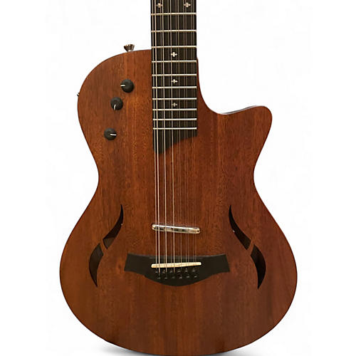 Used Taylor t5z-12 classic Natural 12 String Acoustic Electric Guitar Natural - musicians--Friend