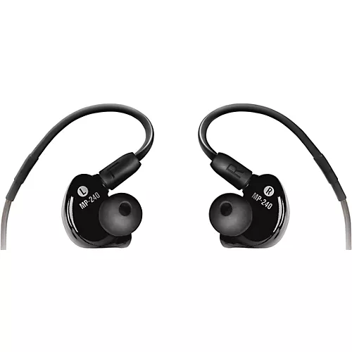 Mackie MP-240 BTA Dual Hybrid Driver In-Ear Monitors with Bluetooth Adapter - musicians--Friend