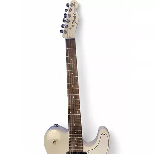 Used Fender JA90 Jim Adkins Thinline Telecaster Alpine White Hollow Body Electric Guitar Alpine White - musicians--Friend