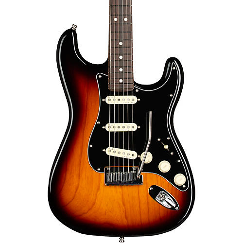 Fender American Ultra Luxe Stratocaster Rosewood Fingerboard Electric Guitar 2-Color Sunburst - musicians--Friend