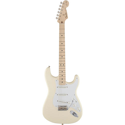 Fender Artist Series Eric Clapton Stratocaster Electric Guitar Olympic White - musicians--Friend