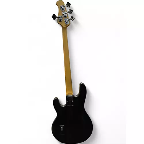 Used Sterling by Music Man Sub 4 Black Electric Bass Guitar Black - musicians--Friend