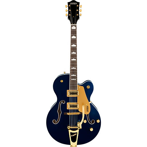 Gretsch Guitars G5427TG Electromatic Hollowbody Single-Cut With Bigsby Limited-Edition Electric Guitar Midnight Sapphire - musicians--Friend