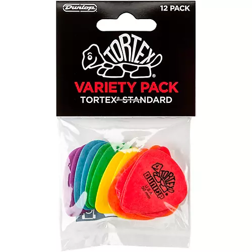 Dunlop Tortex Standard Variety Pick Pack 12 Pack - musicians--Friend