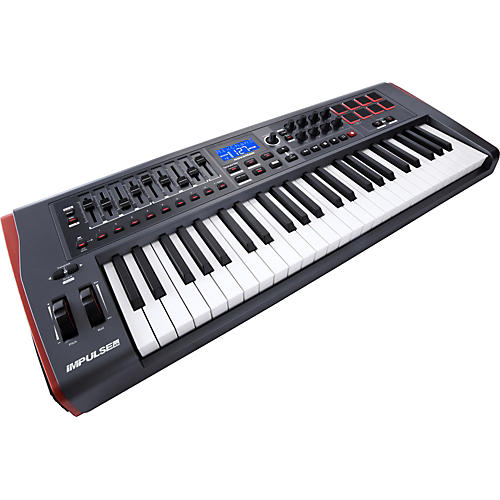 Open-Box Novation Impulse 49 MIDI Controller Condition 1 - Mint - musicians--Friend