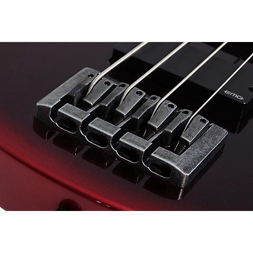 Schecter Guitar Research Nadja Peulen NP-4 4-String Electric Bass Red Syren - musicians--Friend