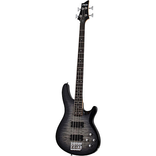Schecter Guitar Research C-4 Plus Electric Bass See-Thru Cherry Burst - musicians--Friend