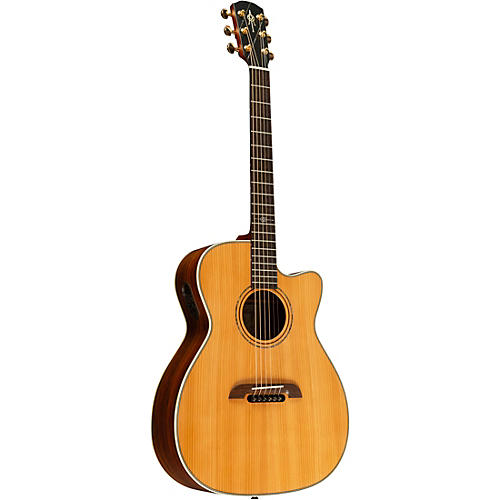 Alvarez Yairi WY1 Cutaway Folk-OM Acoustic-Electric Guitar Natural - musicians--Friend