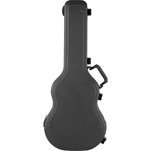 SKB SKB-30 Deluxe Thin-Line Acoustic-Electric and Classical Guitar Case Black - musicians--Friend