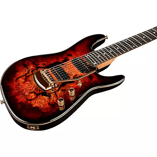 Ernie Ball Music Man Jason Richardson Cutlass 7-String Electric Guitar Buckeye Burl - musicians--Friend