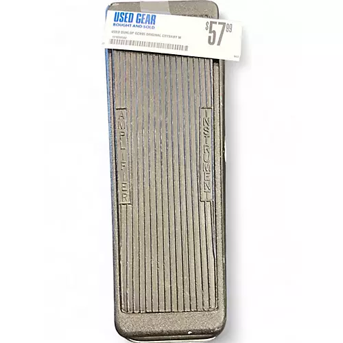 Used Dunlop GCB95 Original Crybaby Wah Effect Pedal - musicians--Friend