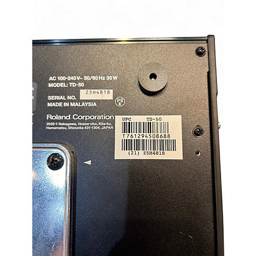 Used Roland TD-50 MODULE Electric Drum Module - musicians--Friend