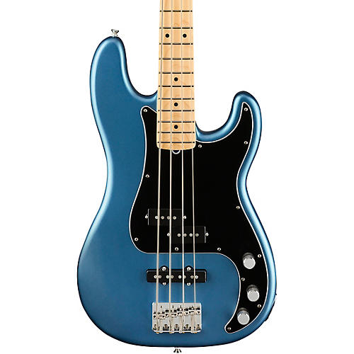 Fender American Performer Precision Bass Maple Fingerboard Satin Lake Placid Blue - musicians--Friend