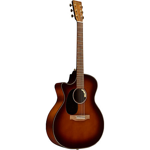 Martin GPCE Inception Left-Handed Acoustic-Electric Guitar Amber Fade Sunburst - musicians--Friend