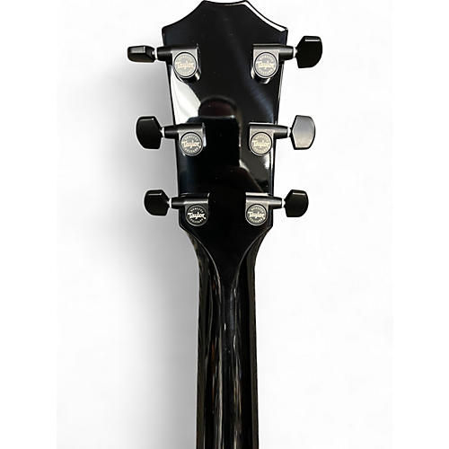 Used Taylor 214CE BLK Plus Grand Auditorium Black Acoustic Electric Guitar Black - musicians--Friend