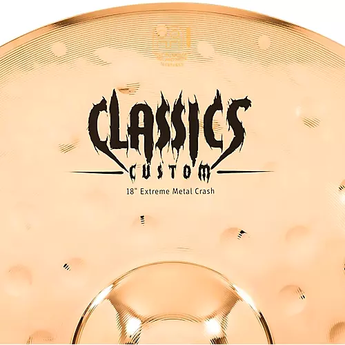 MEINL Classics Custom Extreme Metal Crash Cymbal 17 in. - musicians--Friend