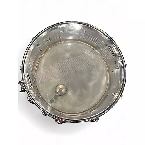 Used Vic Firth 14X5.5 Steel Snare Chrome Drum Chrome 211 - musicians--Friend