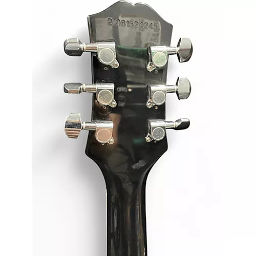 Used 2021 Epiphone Les Paul Custom Silverburst Solid Body Electric Guitar Silverburst - musicians--Friend