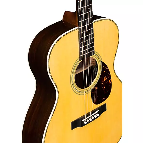 Martin OM-28E Standard Orchestra Model Acoustic-Electric Guitar Natural - musicians--Friend