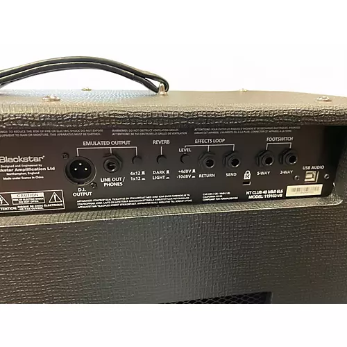 Used Blackstar HT CLUB 40 MKII Guitar Combo Amp - musicians--Friend