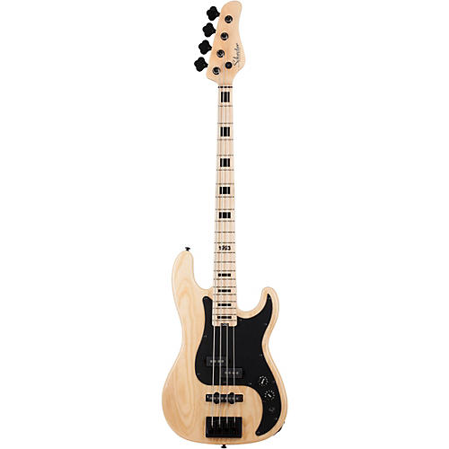 Schecter Guitar Research Justin Beck V Ani 4-string electric bass Gloss Natural - musicians--Friend