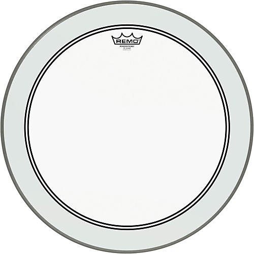 Remo Powerstroke 3 Clear Bass Drum Head With Impact Patch 28 in. - musicians--Friend