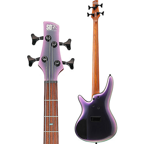 Ibanez SR500E Electric Bass Black Aurora Burst - musicians--Friend