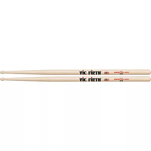 Vic Firth American Jazz Hickory Drum Sticks Wood J1 - musicians--Friend