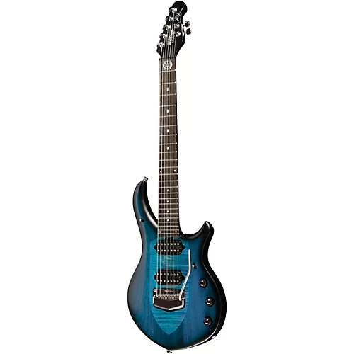 Ernie Ball Music Man John Petrucci Majesty 7 Electric Guitar Gravity Green - musicians--Friend