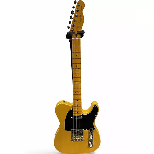 Used 2022 Fender American Professional II Telecaster Butterscotch Blonde Solid Body Electric Guitar Butterscotch Blonde - musicians--Friend