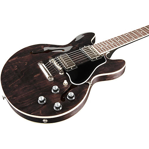 Gibson ES-339 Semi-Hollow Electric Guitar Translucent Ebony - musicians--Friend