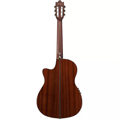 Ibanez GA35FMTCE Flamed Maple Top Classical Acoustic-Electric Guitar Emerald Burst - musicians--Friend