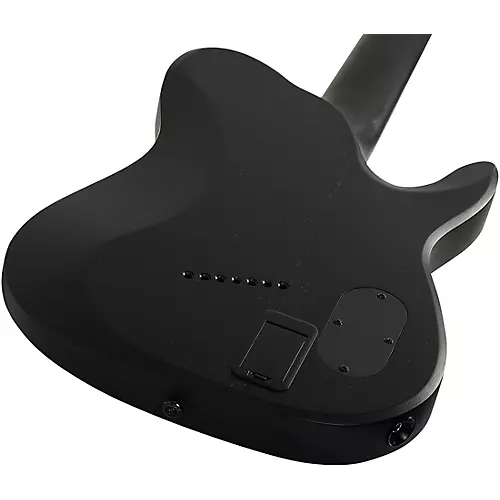 Schecter Guitar Research PT-7 MS Black Ops Left Handed Electric Guitar Satin Black Open Pore - musicians--Friend