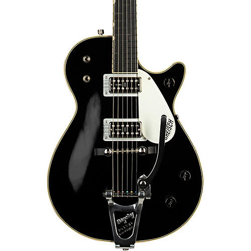 Gretsch Guitars G6128T-59 Vintage Select '59 Duo Jet Electric Guitar With Bigsby Black - musicians--Friend