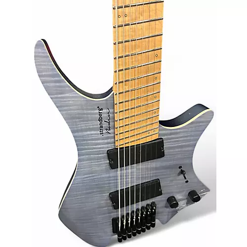 Used 2022 strandberg Boden Standard 8 TRANS GRAY Solid Body Electric Guitar TRANS GRAY - musicians--Friend