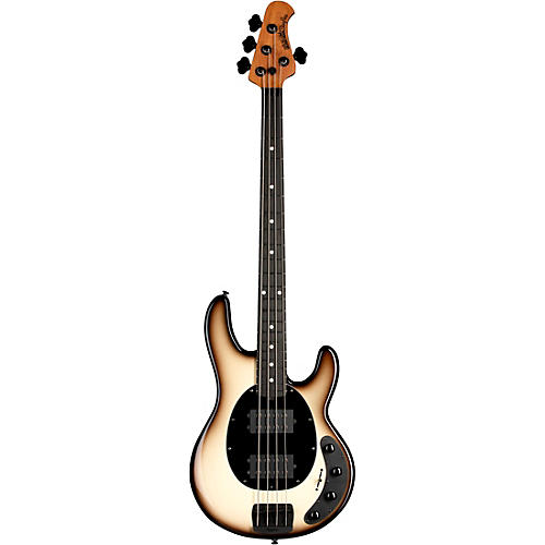 Ernie Ball Music Man StingRay Special HH Electric Bass Guitar Black and Chrome - musicians--Friend