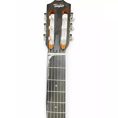 Used Taylor 214ce-N Natural Classical Acoustic Electric Guitar Natural - musicians--Friend