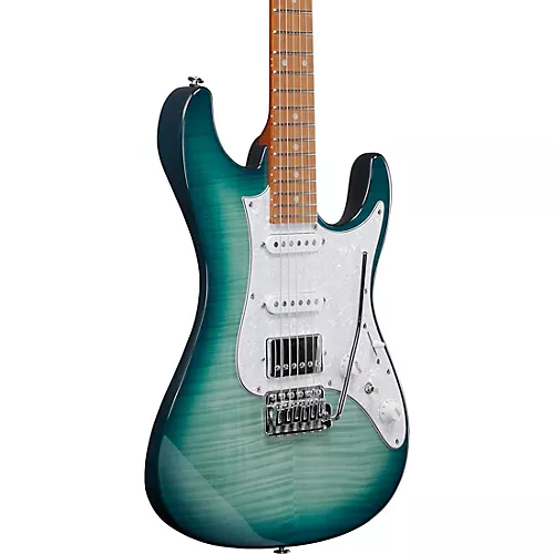 Ibanez AZ22S1 Standard Electric Guitar Transparent Black Sunburst - musicians--Friend