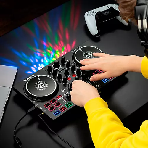 Numark Party Mix II DJ Controller With Built-in Light Show - musicians--Friend