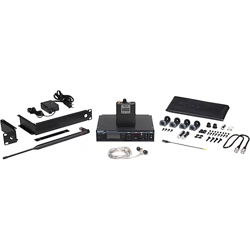Shure PSM 900 Personal Monitor System With Rackmountable Transmitter, Rechargeable Bodypack Receiver and SE425 Earphones G7 - musicians--Friend