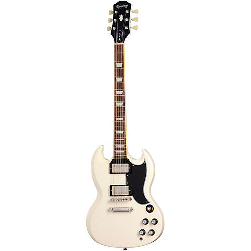 Epiphone 1961 Les Paul SG Standard Electric Guitar Aged Sixties Cherry - musicians--Friend
