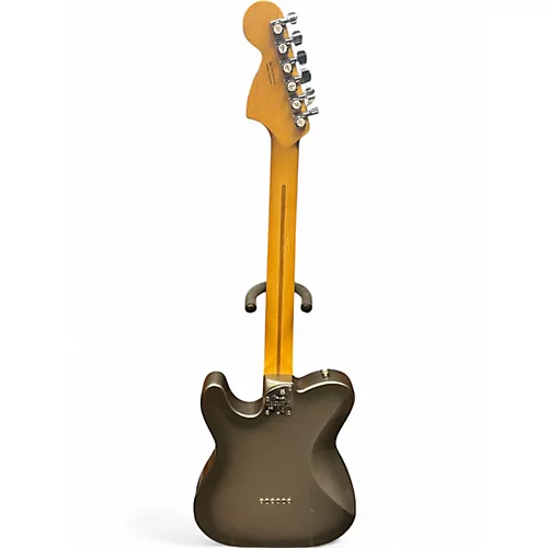 Used Fender AMERICAN PROFESSIONAL II TELECASTER DELUXE Silver Solid Body Electric Guitar Silver - musicians--Friend