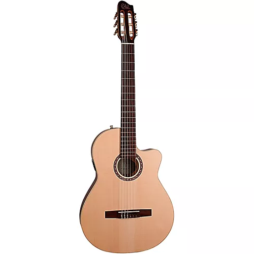 Godin Arena CW Clasica II Cutaway Classical Electric Guitar Natural - musicians--Friend