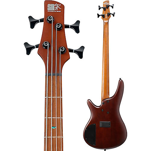 Ibanez SR500E Electric Bass Black Aurora Burst - musicians--Friend