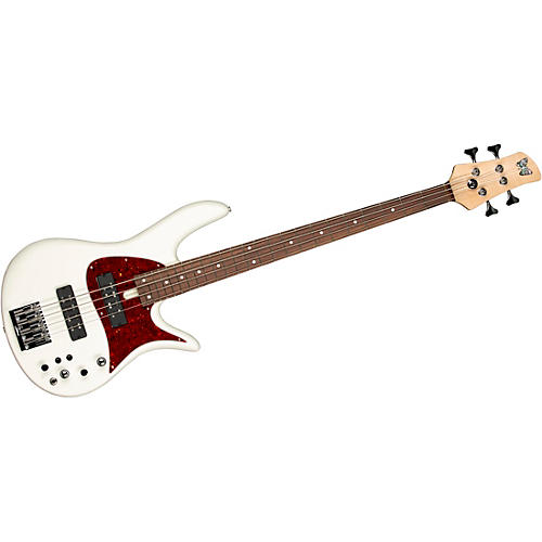 Fodera Guitars Monarch 4 Standard Classic Electric Bass Olympic White - musicians--Friend