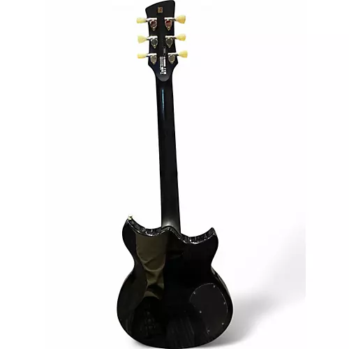 Used Yamaha Revstar RSE20L Black Electric Guitar Black - musicians--Friend