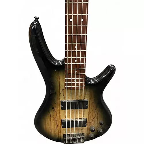 Used Ibanez GIO GSR205SM BLACK EDGE BURST Electric Bass Guitar BLACK EDGE BURST - musicians--Friend