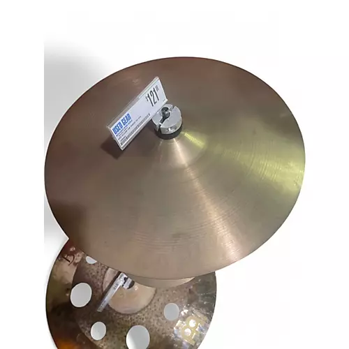 Used Zildjian 14in TURKISH 70S THIN STAMP 14 INCH CRASH CYMBAL Cymbal 33 - musicians--Friend