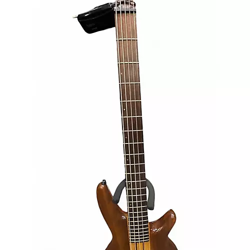 Used 2006 Ibanez SR 1005 EWN Natural Electric Bass Guitar Natural - musicians--Friend